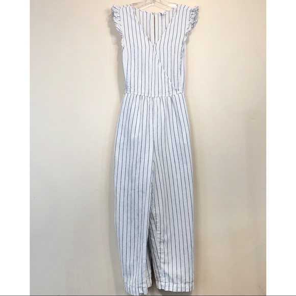 Old Navy Pants - OLD NAVY 🌊 Sz. L striped pantsuit